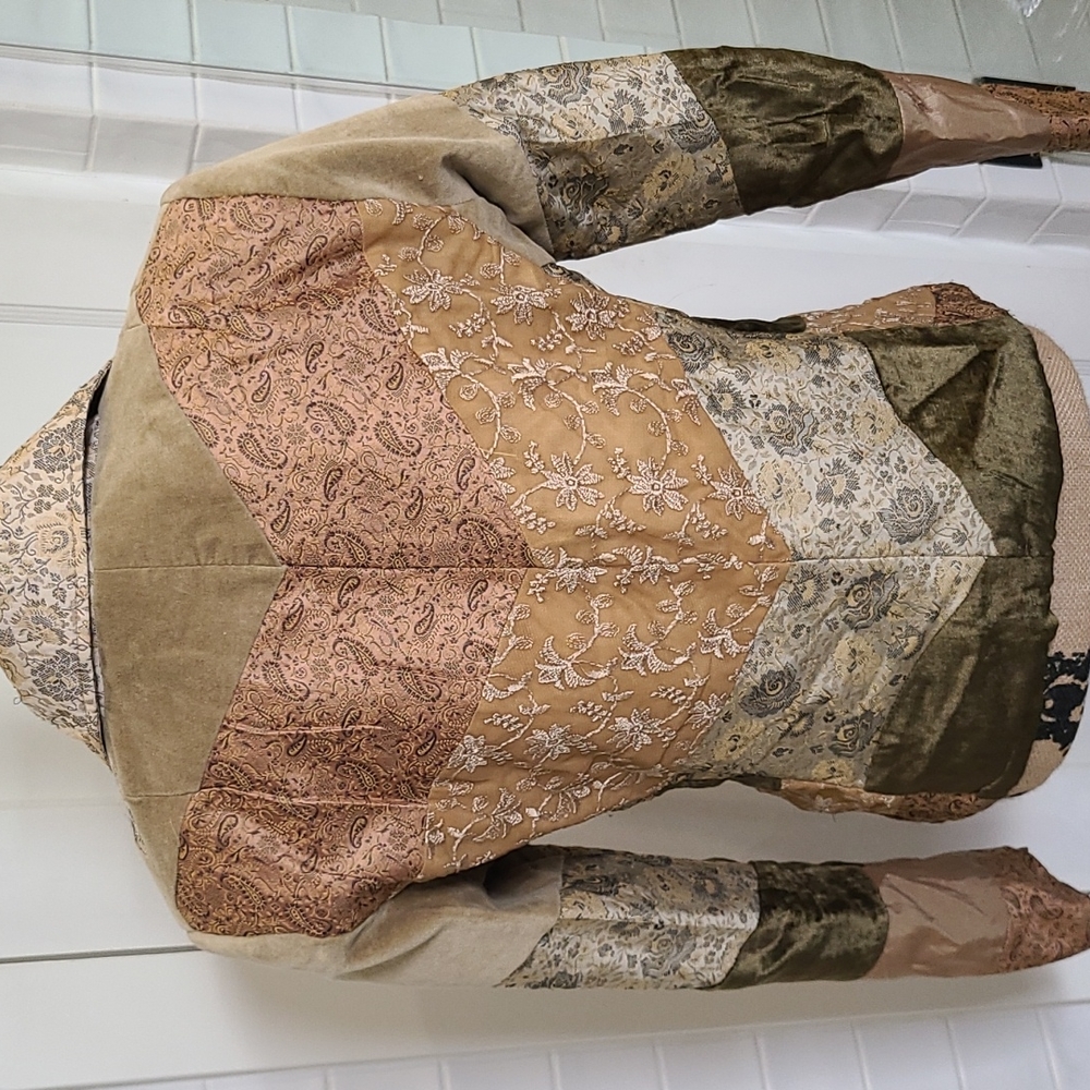 Patchwork Blazer - image 4